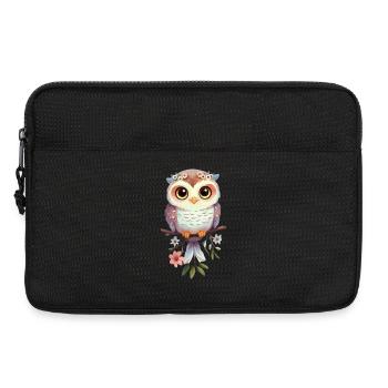 Spark the Imagination with our Play Owl - Laptop bag 13" - black - Front