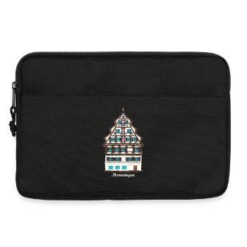 Memmingen, Schwaben, Bayern, Germany - Laptop bag 13" - black - Front