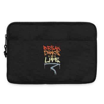 Break Dance Is Life - Laptop bag 13" - black - Front