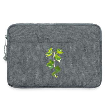 Ivy – Evergreen connection - Laptop bag 13" - heather grey - Front