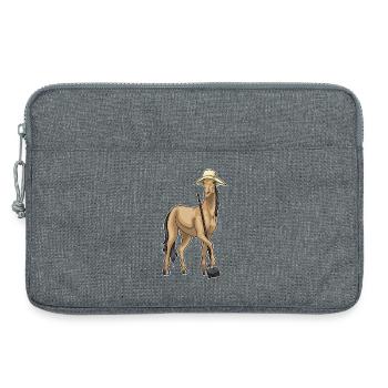 Ferme Horse Breeder Harke - Sacoche pour ordinateur portable 13 pouces - gris chiné - Devant