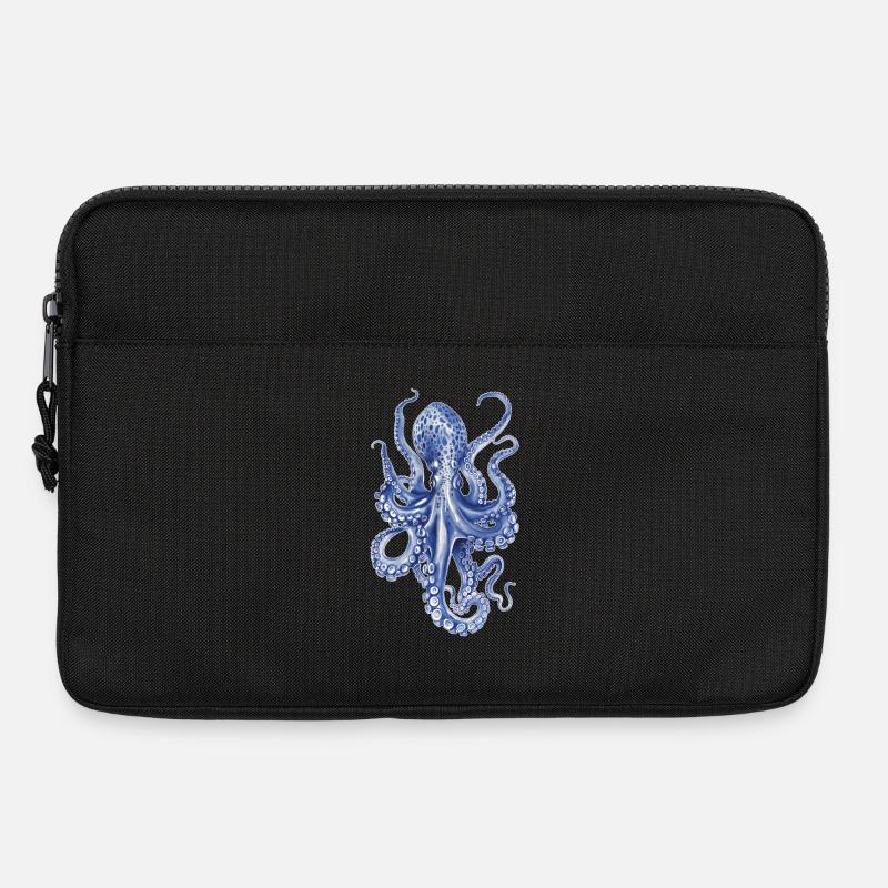 Oktopus - Laptoptasche 13" - Schwarz