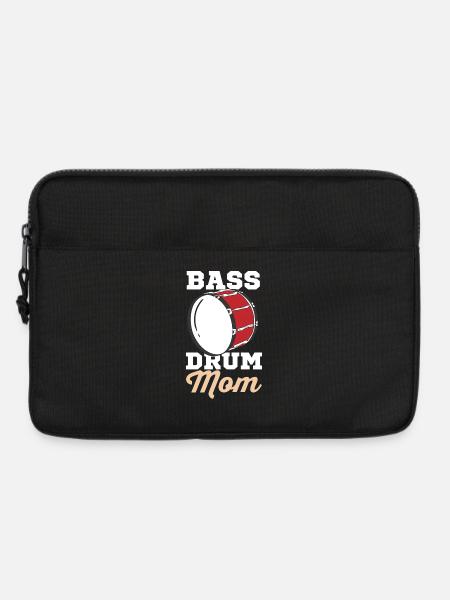 Große Trommel Mutter - Laptoptasche 13" - Schwarz