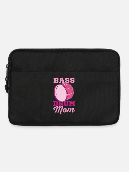 Große Trommel Mama - Laptoptasche 13" - Schwarz