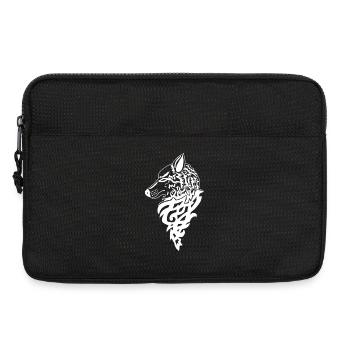 White Wolf, Forest Genius - Laptop bag 13" - black - Front