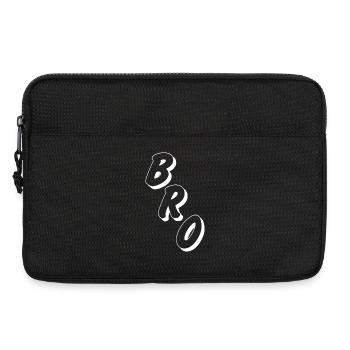 Bro Buddy, Petit ami/Petite amie - Sacoche pour ordinateur portable 13 pouces - noir - Devant