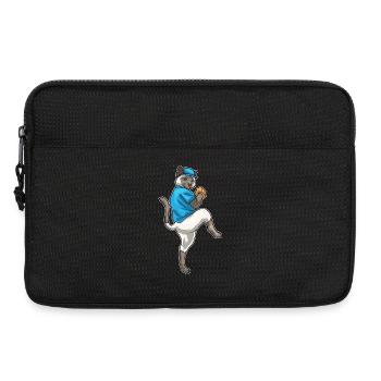 Siamese Cat Baseball Baseball Glove - Laptop bag 13" - black - Front
