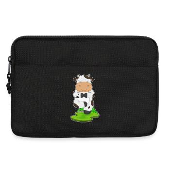 Kuh Yoga Fitness Meditation - Laptoptasche 13" - Schwarz - Vorne