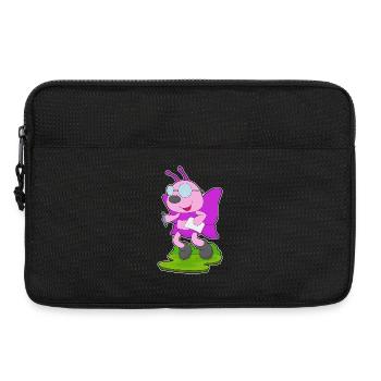 École papier des élèves papillons - Sacoche pour ordinateur portable 13 pouces - noir - Devant