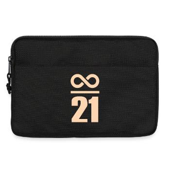 Infinite by 21 million Bitcoin Infinity - Laptop bag 13" - black - Front
