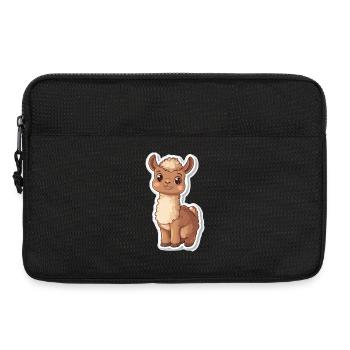 Lama Alpaga Lama Lama Cadeau Animal - Sacoche pour ordinateur portable 13 pouces - noir - Devant