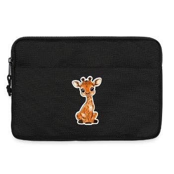 Giraffe - Laptoptasche 13" - Schwarz - Vorne