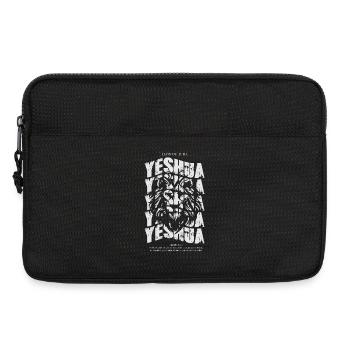 Lion de Juda Style abstrait - Sacoche pour ordinateur portable 13 pouces - noir - Devant