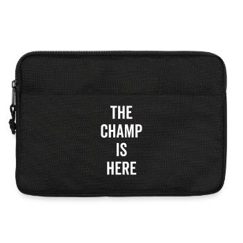 The Champ Is Here - Laptop bag 13" - black - Front
