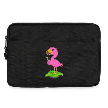 Clé Flamingo - Sacoche pour ordinateur portable 13 pouces - noir - Devant