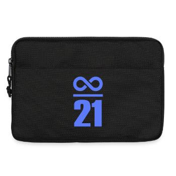 Infinite by 21 million Bitcoin Infinity - Laptop bag 13" - black - Front