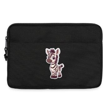 Zebra - Laptoptasche 13" - Schwarz - Vorne
