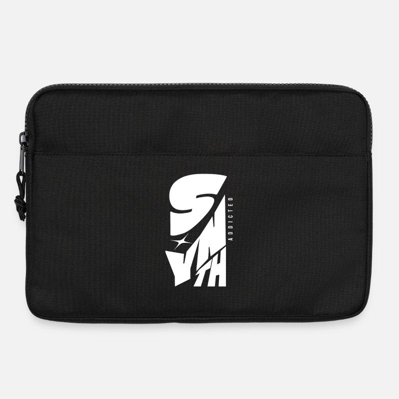 Synth Addicted Synthesizer Modular - Laptop bag 13" - black