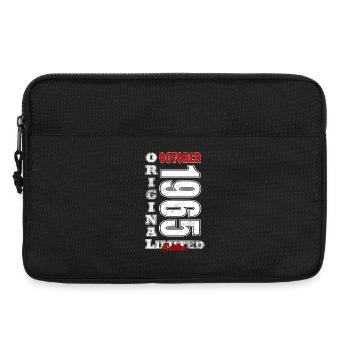 Geboren im Oktober 1965 - Geschenk Jahrgang Oktobe - Laptoptasche 13" - Schwarz - Vorne