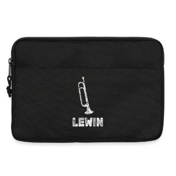 Fanfare Lewin - Sacoche pour ordinateur portable 13 pouces - noir - Devant