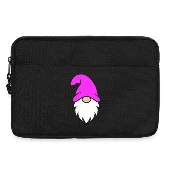 Magenta Hat Gnome - Laptop bag 13" - black - Front