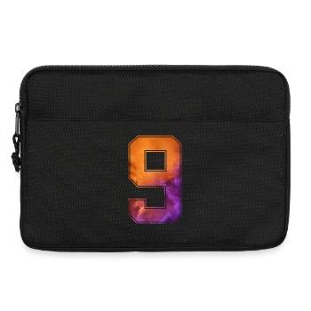NO. 9 NUMBER 9 COLLEGE 9TH BIRTHDAY - Laptop bag 13" - black - Front