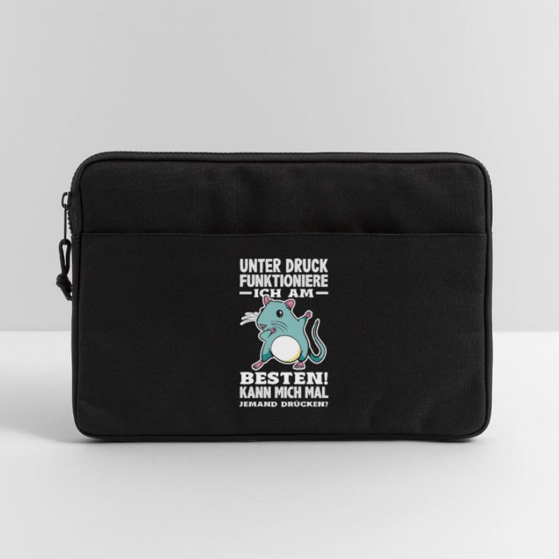 I function best under pressure Laptop bag 13"