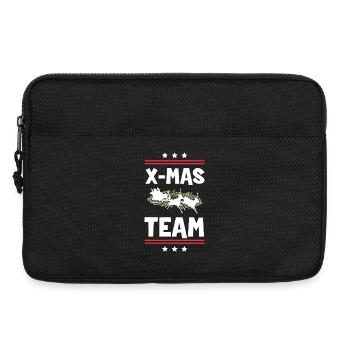 X-Mas Team - Laptop bag 13" - black - Front