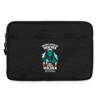 Lutte contre le dragon JGA Beer Shirt - Sacoche pour ordinateur portable 13 pouces - noir - Devant