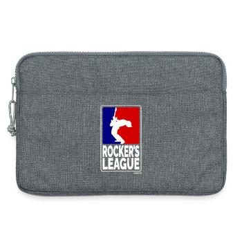 Rockers League, white - Laptop bag 13" - heather grey - Front