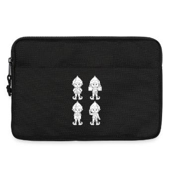 Noël Elfe de Noël Noël - Sacoche pour ordinateur portable 13 pouces - noir - Devant