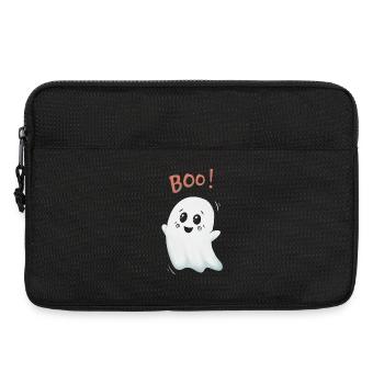 Boo Ghost: Cute Ghost - Laptop bag 13" - black - Front
