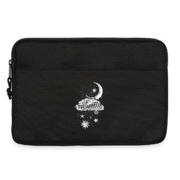 Dreaming Moon Cloud Stars Desig - Laptop bag 13" - black - Front