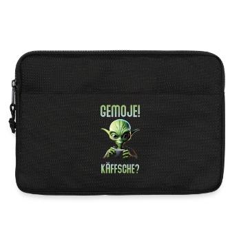 Guten Morgen Hessisch Gemoje Käffsche Kaffee - Laptoptasche 13" - Schwarz - Vorne