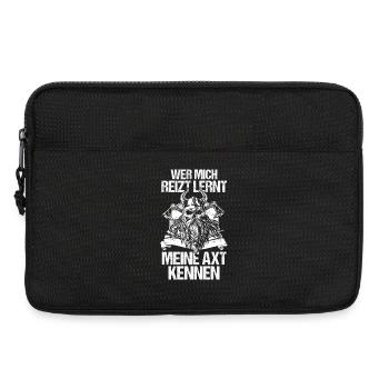 Medieval Shield Wall Medieval Market Viking - Laptop bag 13" - black - Front