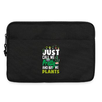 Cadeaux pour les jardins et les amoureux des plantes - Sacoche pour ordinateur portable 13 pouces - noir - Devant