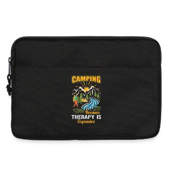 Camping - Laptop bag 13" - black - Front