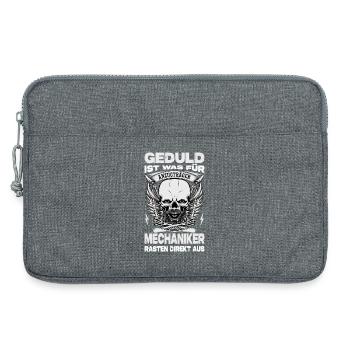 Mechanic Gift Car Mechanic Car Mechanic Sayings - Laptop bag 13" - heather grey - Front