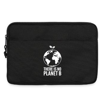 Es gibt kein Plan B, Klimaschutz - Laptoptasche 13" - Schwarz - Vorne
