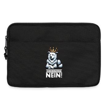 Avant que vous ne demandiez : Berger blanc Berger - Sacoche pour ordinateur portable 13 pouces - noir - Devant
