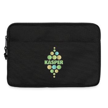 Kasper comme prénom - Sacoche pour ordinateur portable 13 pouces - noir - Devant