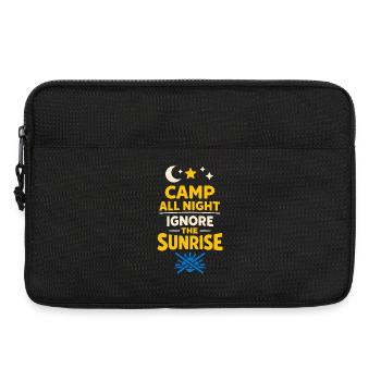 Camping Sleep InEd InM - Sacoche pour ordinateur portable 13 pouces - noir - Devant