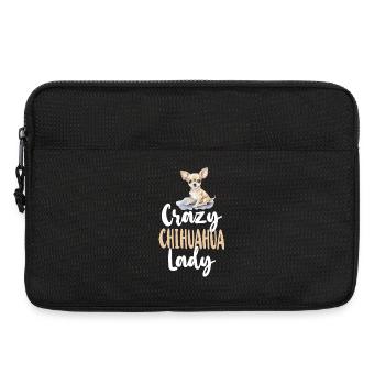 Chihuahua Chihuahueño Crazy - Laptop bag 13" - black - Front