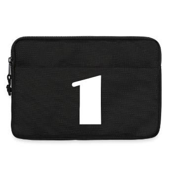 1. 1 AN. 1er ANNIVERSAIRE. ANNIVERSAIRE 1 AN - Sacoche pour ordinateur portable 13 pouces - noir - Devant