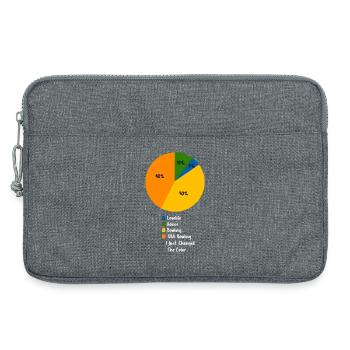 Funny Bowling Coach Definition Substantiv Slogan - Laptoptasche 13" - Grau meliert - Vorne