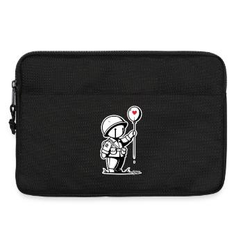 Loving Tiny Soldier Balloon - Laptop bag 13" - black - Front