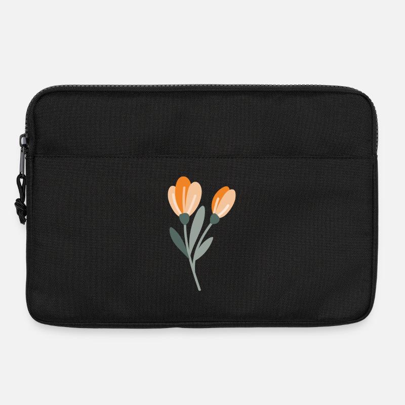 Flower - Laptop bag 13" - black