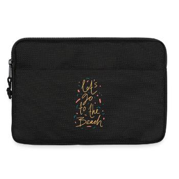 Let's Go To The Beach Shirt - Laptoptasche 13" - Schwarz - Vorne