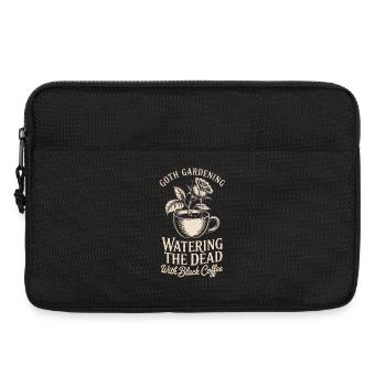 Goth Garden: Den toten Kaffee gießen - Laptoptasche 13" - Schwarz - Vorne