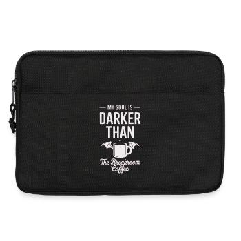 Darker Soul Breakroom Coffee - Laptop bag 13" - black - Front